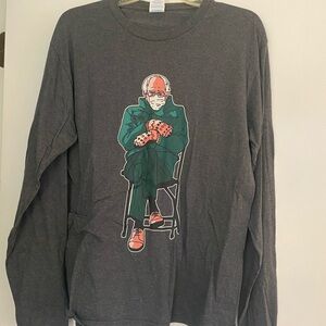 Bernie Sanders Meme Long Sleeve Size L